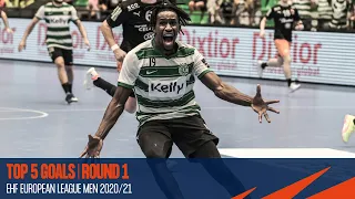 Top 5 Goals | Round 1 | EHF European League Men 2020/21