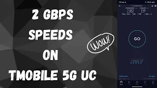 T-Mobile 5G Speedtest: 2 Gbps!!