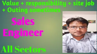 Sales engineer | sales job in engineering industry | job after mechanical engineering