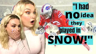 New Zealand Girl Reacts to NFL WORST WEATHER GAMES