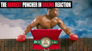 Mike Tyson - The Hardest Puncher in Boxing Ever Reaction!
