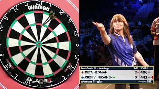 WDF World Cup 2023 - Womens Singles Semi Final - Deta Hedman vs Kirsi Viinikainen