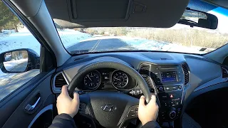 2018 Hyundai Santa Fe Sport AWD 2.4L | POV Test Drive