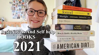 BEST BOOKS to read in 2021. To make you LOVE READING - both novels and self help books.