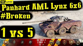 World of Tanks Panhard AML Lynx 6x6 Replay - 6 Kills 4.1K DMG(Patch 1.6.1)