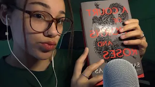 [ASMR] book haul! (paper sounds, book cover, tracing, etc.) 💜