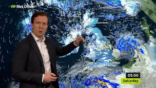 Friday afternoon forecast - 22/01/21