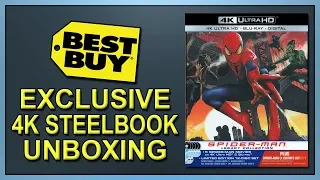 Spider-Man: Legacy Collection Best Buy Exclusive 4K+2D Blu-ray SteelBook Set Unboxing