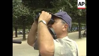 France - Falcons Nest In Roof Of Notre Dame