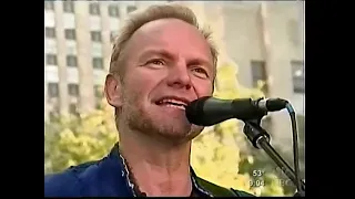 Sting - The Today Show - Backstage Pass - Music & Interview (October 2 2003)