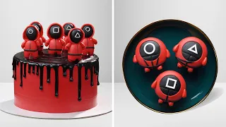 SQUID GAME Cake | The Most Beautiful Cake Decorating Tutorials | Tasteful