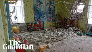 Ukraine nursery hit by shelling after Russian-backed separatists open fire