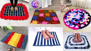 Beautiful Doormat Making || Old Clothes Reuse ideas || Jeans Handmade