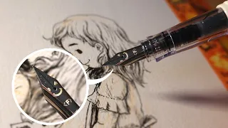 Pilot Kakuno Fountain Pen for Illustration and Painting? | Chat Time