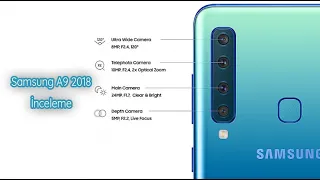 Samsung A9 (2018) İlk Kutu Açılımı ve 4 Kamera Özellikleri