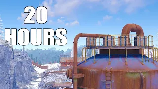 i played solo rust on a russian server for 20 hours and this is what happened