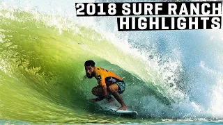 THE BEST OF THE BEST IN SLATER'S POOL!!!! 2018 Surf Ranch Pro Highlights ft Medina, Toledo, Carissa