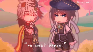 ❀ “we meet again.” || skit. [kazuscara]