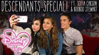 Descendants Special! ft. Sofia Carson & Booboo Stewart | The Disney Channel Vlog #10