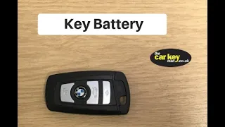 Key Battery BMW HOW TO Change