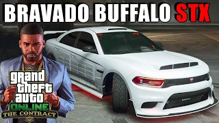 Let's Pimp Franklin's Car! BRAVADO BUFFALO STX Customization - NEW WEAPONIZED Car | GTA 5 ONLINE