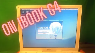 MorphOS on PowerPC | Installing on iBook G4