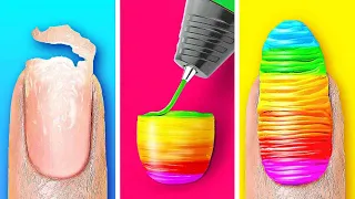 AWESOME BEAUTY HACKS YOU NEED TO TRY! || Crazy Girly Tricks By 123 GO! GOLD