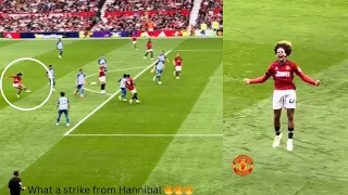 Hannibal Mejbri Goal🔥| Manchester United 1-3 Brighton highlights ✅