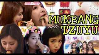 MUKBANG with TZUYU ft. MEMBERS |  TWICE Eating Show