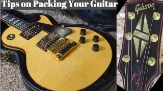 Let's Ship a $20,000 Guitar! Tips on How To Pack a Guitar Inside of Its Case for the Best Protection