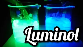 Chemiluminescence of Luminol | Glow stick reactions