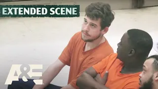 60 Days In: Alex FREAKS OUT Explaining His Cover Story to Inmates | A&E