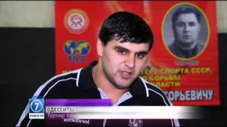 Одесская команда по греко-римской борьбе заняла первое место на турнире в честь Игоря Толмачева