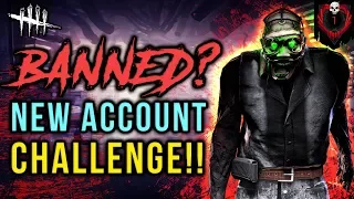 BANNED? NEW ACCOUNT CHALLENGE [#193] Dead by Daylight with HybridPanda