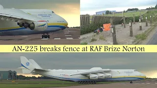 AN-225 breaks perimeter fence at Brize Norton
