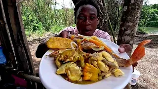 RAW Jamaican Cooking!! Feasting from a Island! Food You HAVE TO EAT!!