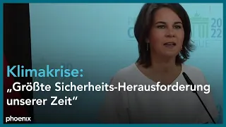 Petersberger Klimadialog: Abschlussstatement von Bundesaußenministerin Annalena Baerbock am 19.07.22