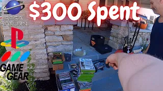 I Spent $300 on Video Games at this Yard Sale