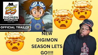 Epic reaction to Digimon 25th Anniversary trailer!
