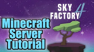 How To Make A SkyFactory 4 Minecraft Server! (Play SkyFactory With Your Friends For FREE!)