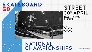 LIVE | Skateboard GB National Championships 2023 - Skateboard Street Final