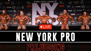 LIVE 🔴 New York Pro OPEN BODYBUILDING Prejudging 2023 + MORE!