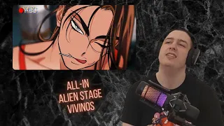 French Guy First Time Reacting To All-in ｜ Alien Stage Vivinos