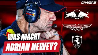 Wie entscheidet sich der Star-Designer? Newey zu Aston Martin, Ferrari oder doch Red Bull-Verbleib?