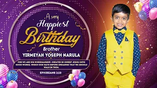 🎊HAPPIEST BIRTHDAY TO THE LEGACY CARRIER OF OUR SPIRITUAL FATHER, BROTHER YIRMEYAH YOSEPH NARULA🎊