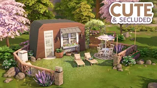 Cute & Secluded Micro Trailer // The Sims 4 Speed Build