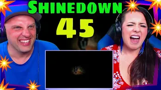 First Time Hearing 45 by Shinedown (Official Video) THE WOLF HUNTERZ REACTIONS