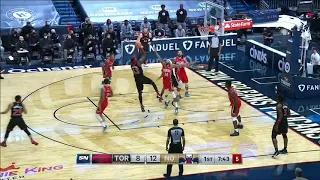 Brandon Ingram & Zion Williamson Defense on Toronto Raptors / Jan 2, 2021 / NBA 20-21 Season
