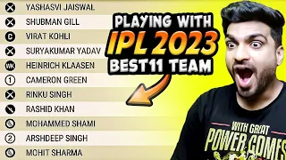 Defeating CSK with IPL 2023 BEST XI | Cricket 22