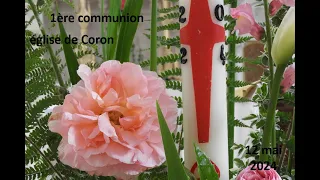 1ere communion Coron 12 mai 2024